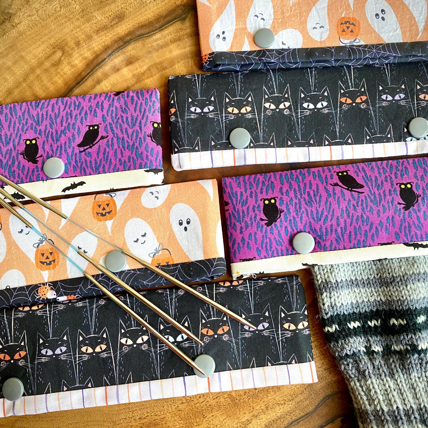 Halloween DPN Needle Cozy