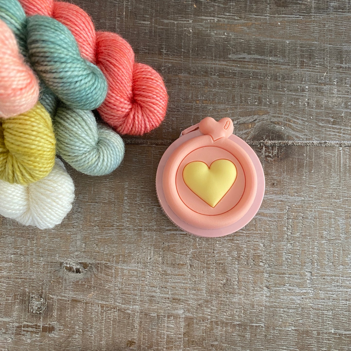Retractable Heart Tape Measure