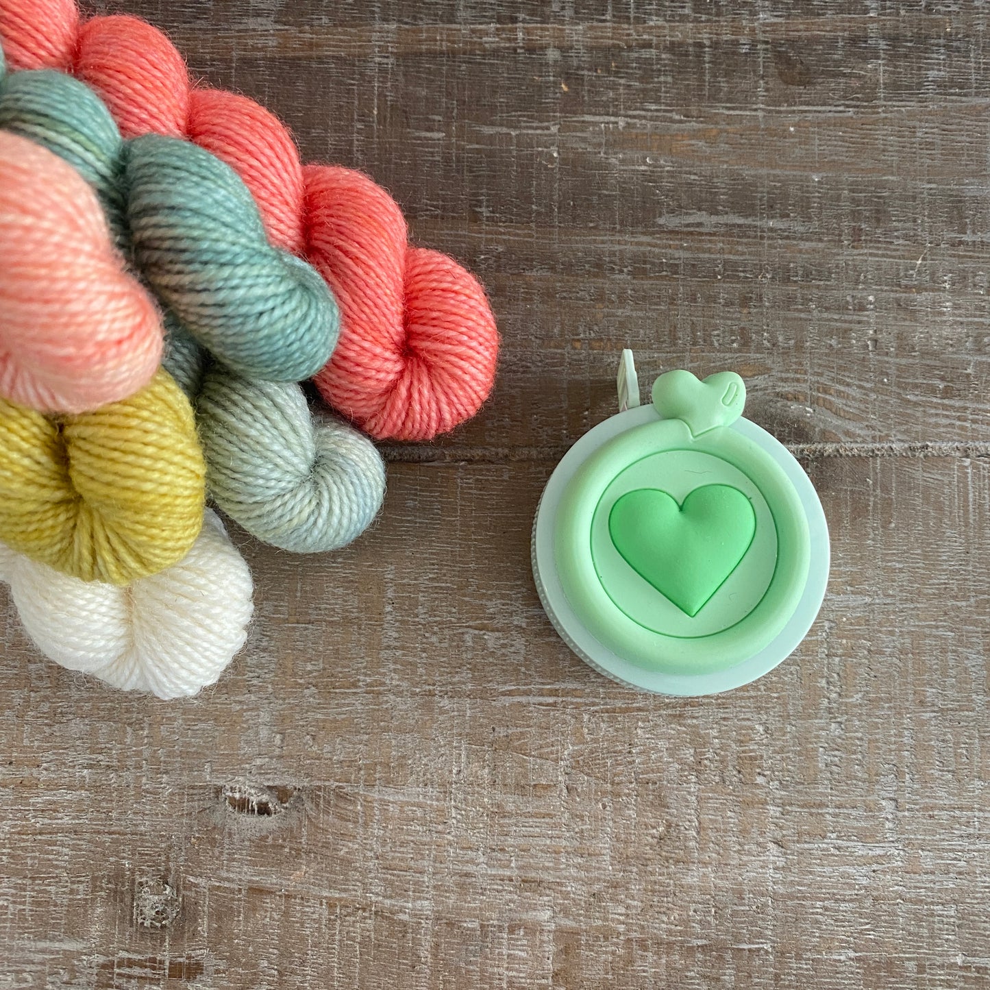 Retractable Heart Tape Measure