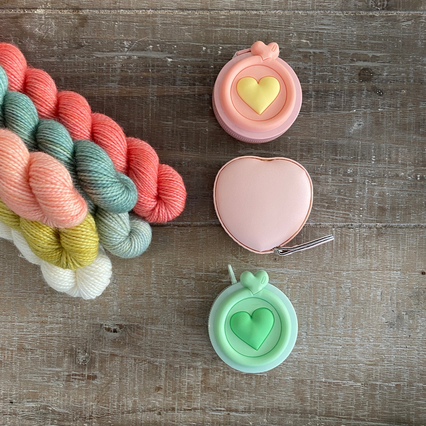 Retractable Heart Tape Measure