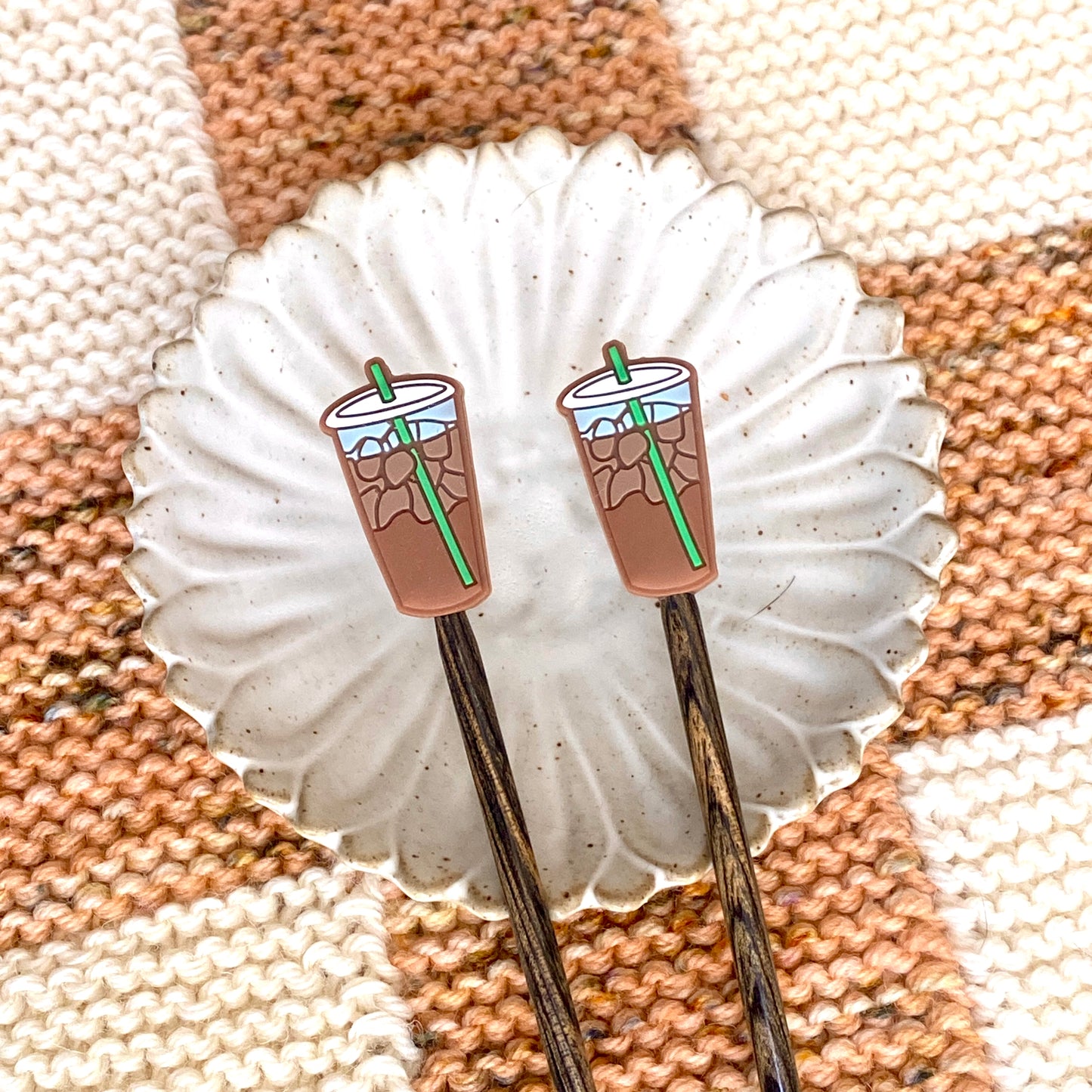 Iced Coffee Needle Stoppers