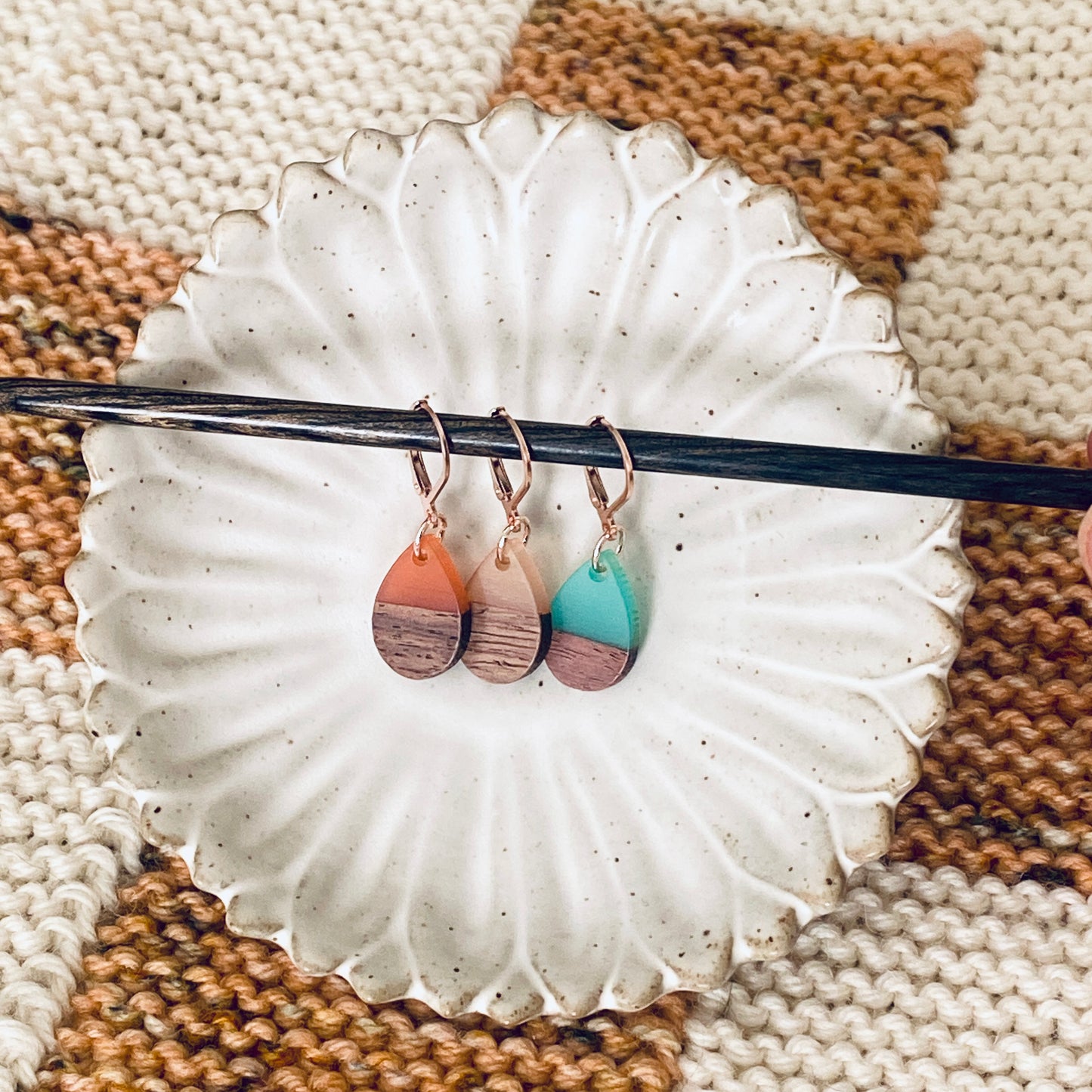 Teardrop Progress Keepers Orange, Sand & Aqua