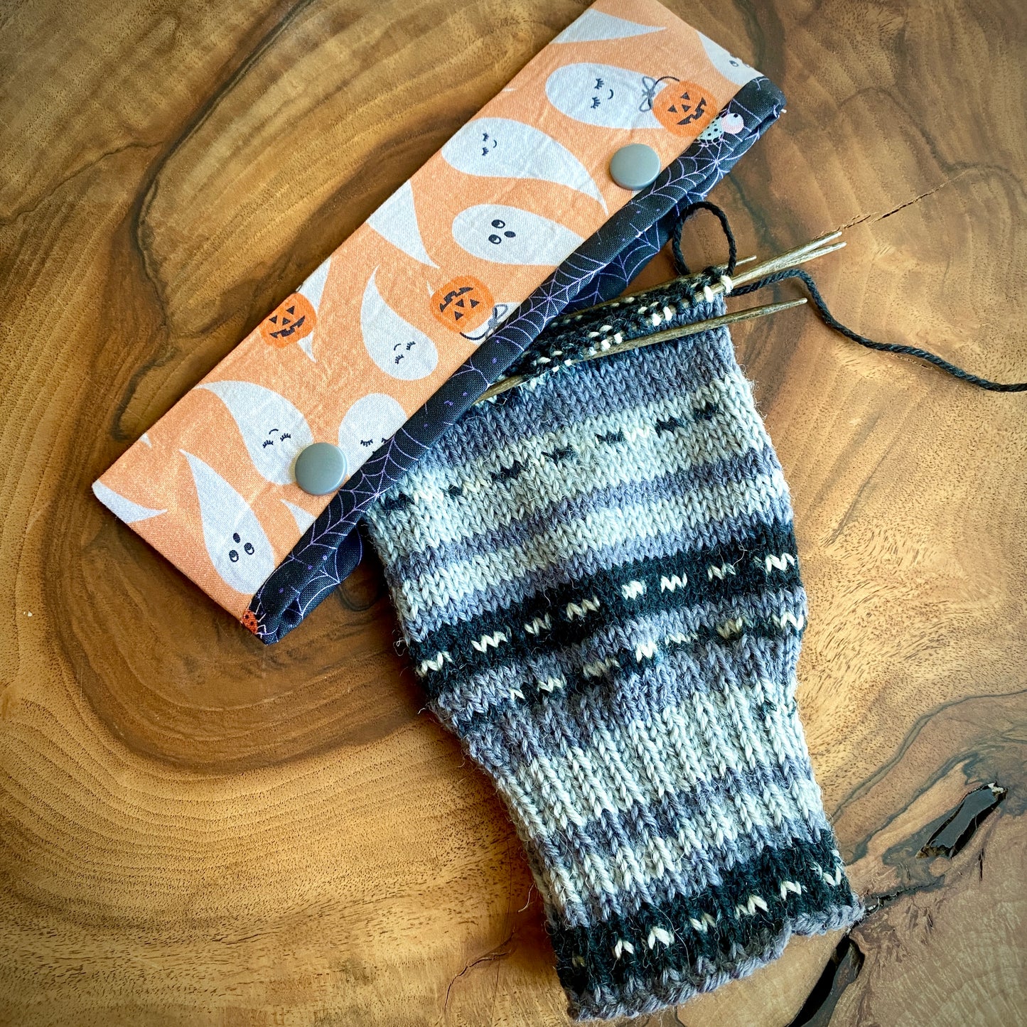 Halloween DPN Needle Cozy