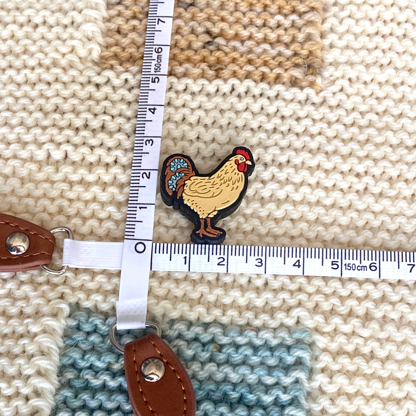 Chicken/Hen Needle Stoppers - Brown