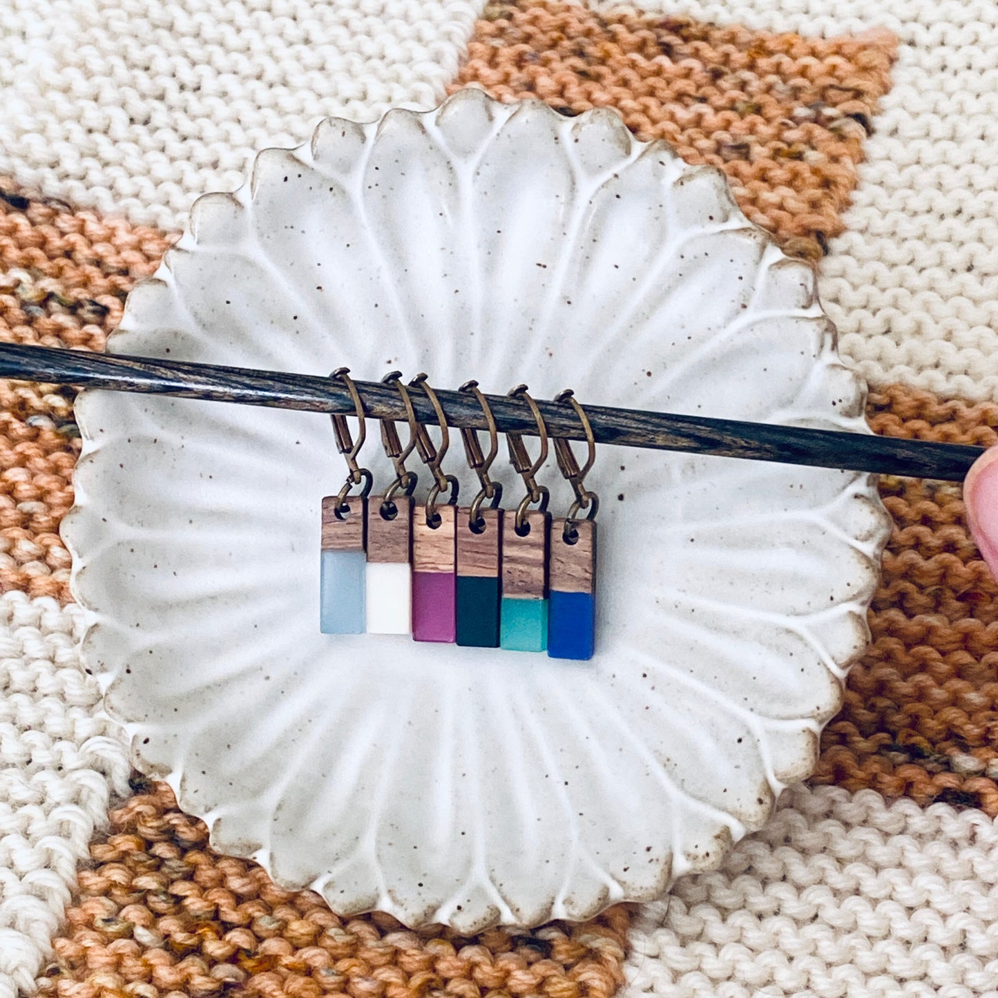 Progress Keepers Resin & Wooden Set of 6 Cool Tones