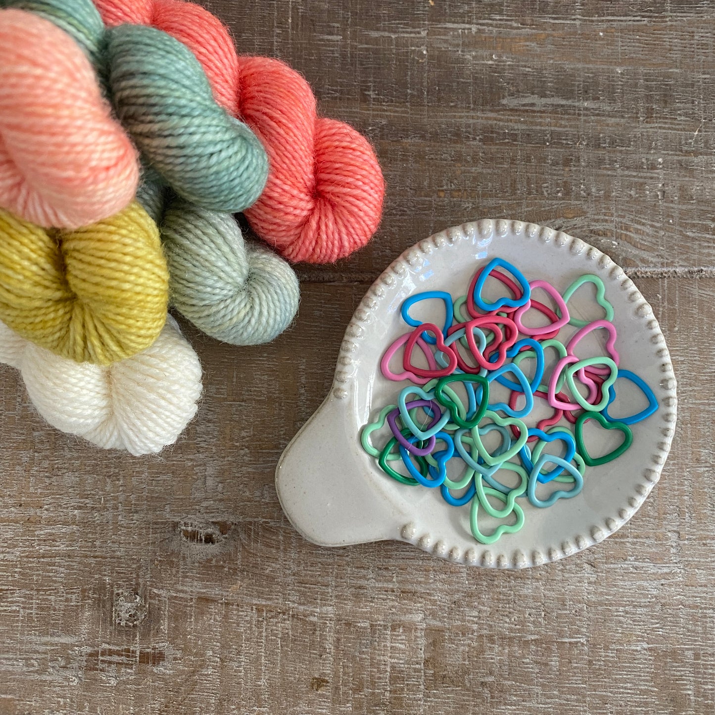 Heart Stitch Markers
