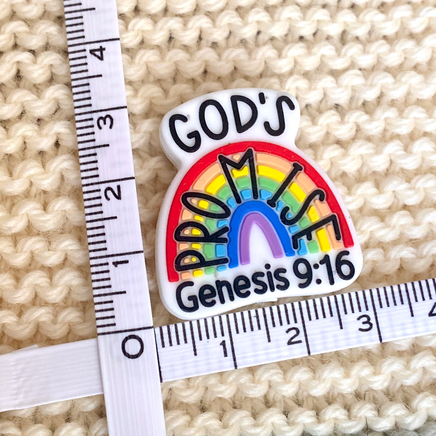 God's Promise Rainbow Genesis 9:16 Needle Stoppers