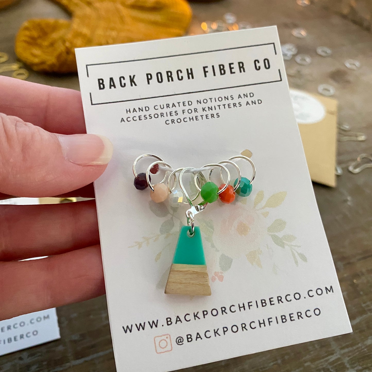 Jump Into Spring Stitch Marker Trio > > > Gold or Silver Available