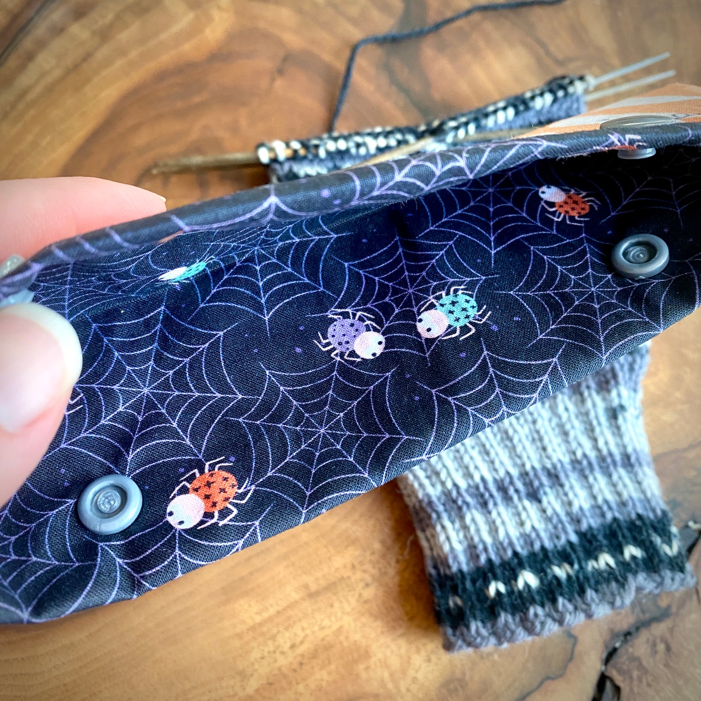 Halloween DPN Needle Cozy