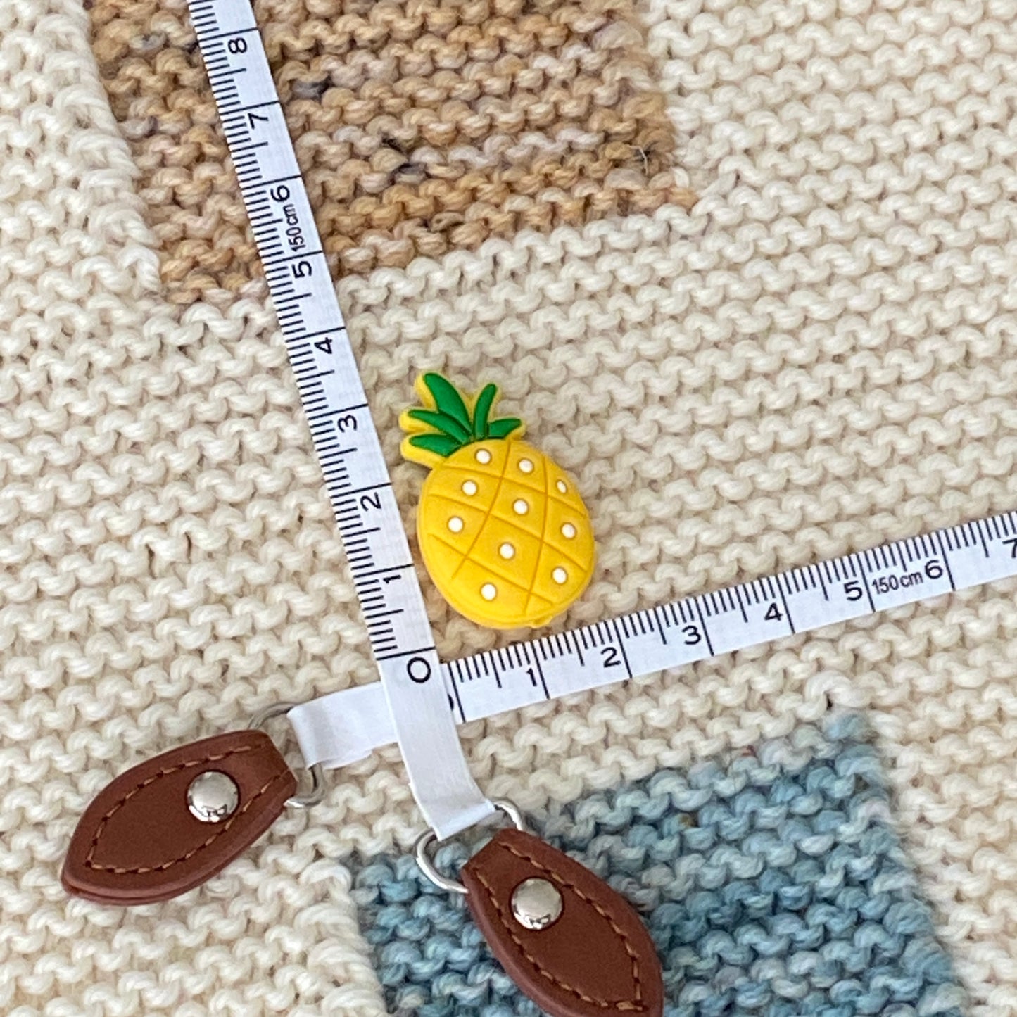 Pineapple Stitch Needle Stoppers