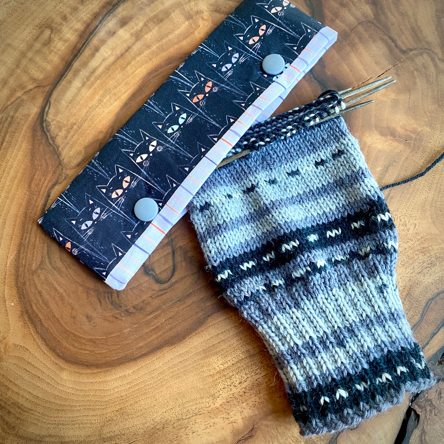Halloween DPN Needle Cozy