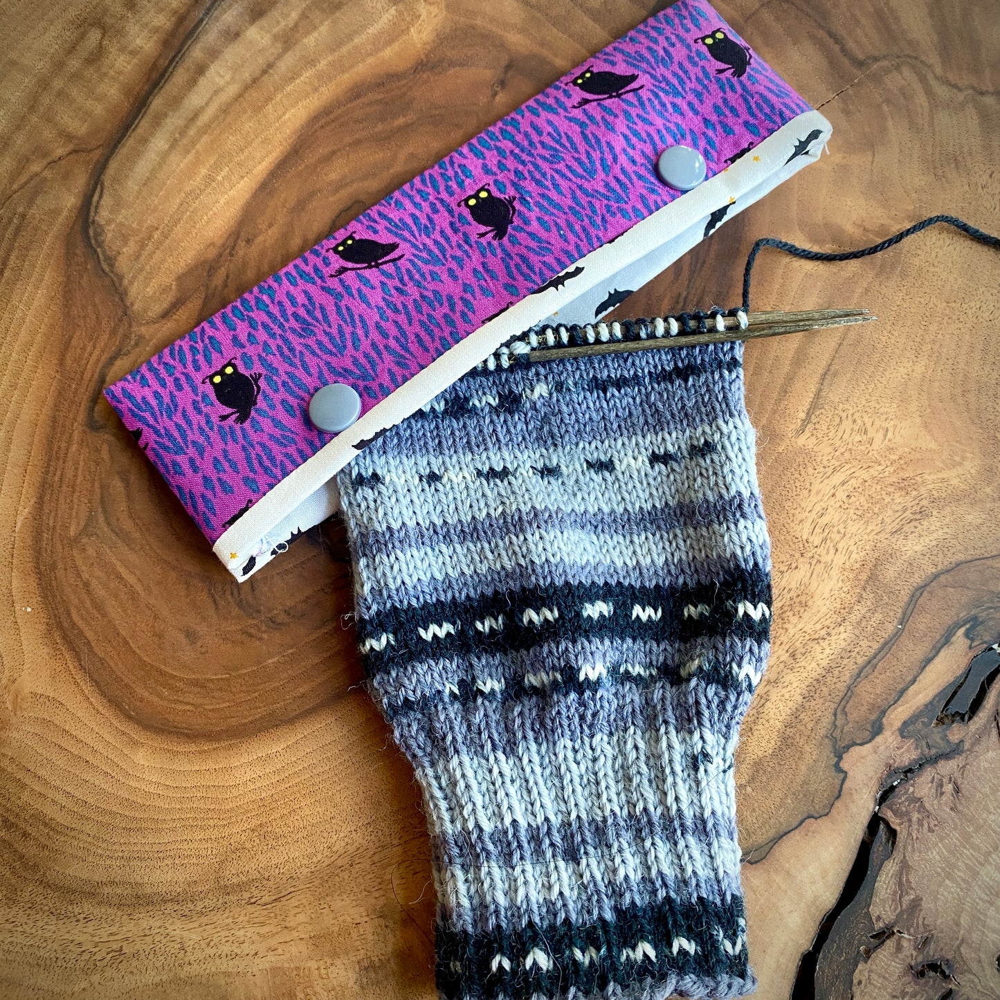 Halloween DPN Needle Cozy