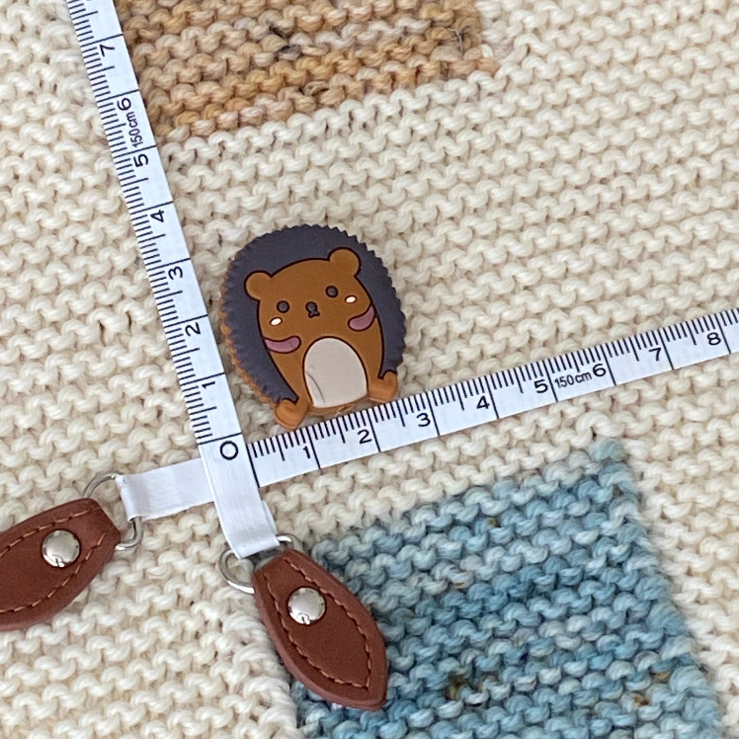 Hedgehog Stitch Needle Stoppers