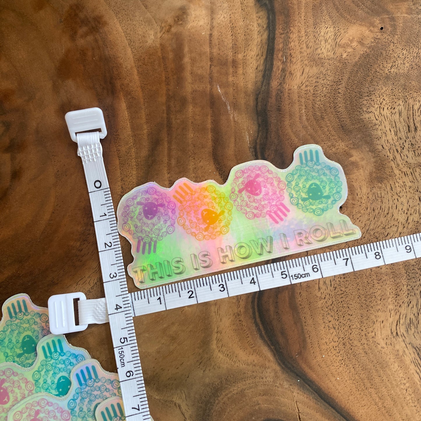 Knitting Vinyl Sticker **Waterproof** - This Is How I Roll
