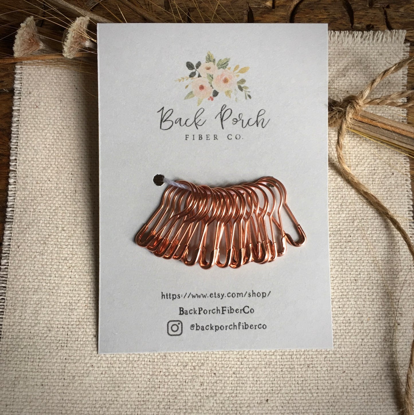 Bulb Stitch Markers / Progress Keepers