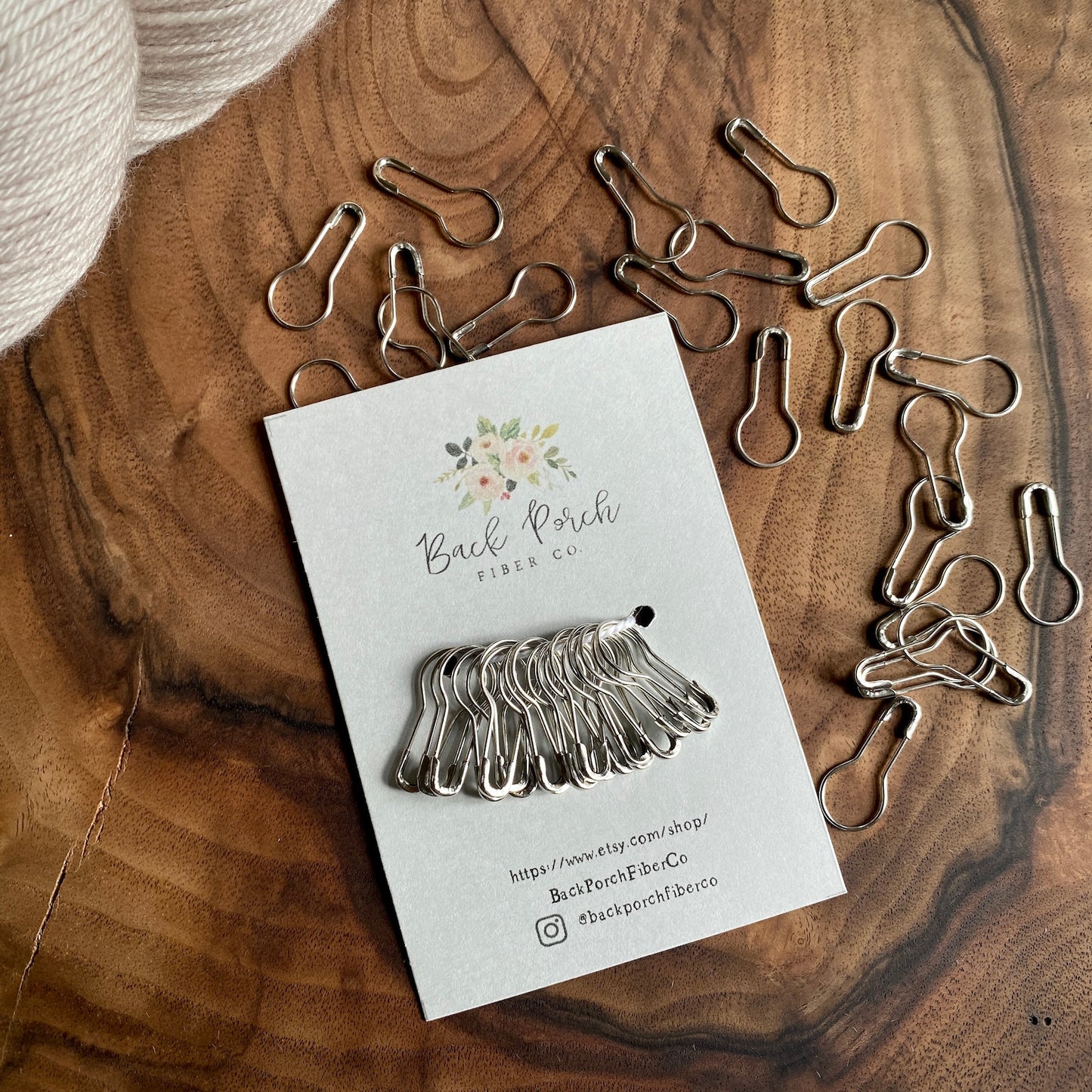 Bulb Stitch Markers / Progress Keepers