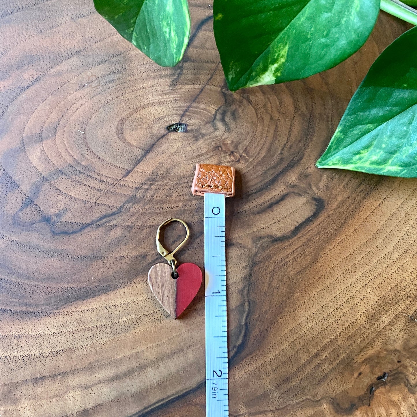 Heart Wooden Progress Keeper Set in Antique Bronze