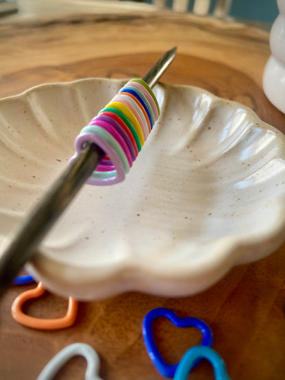 Heart Stitch Markers