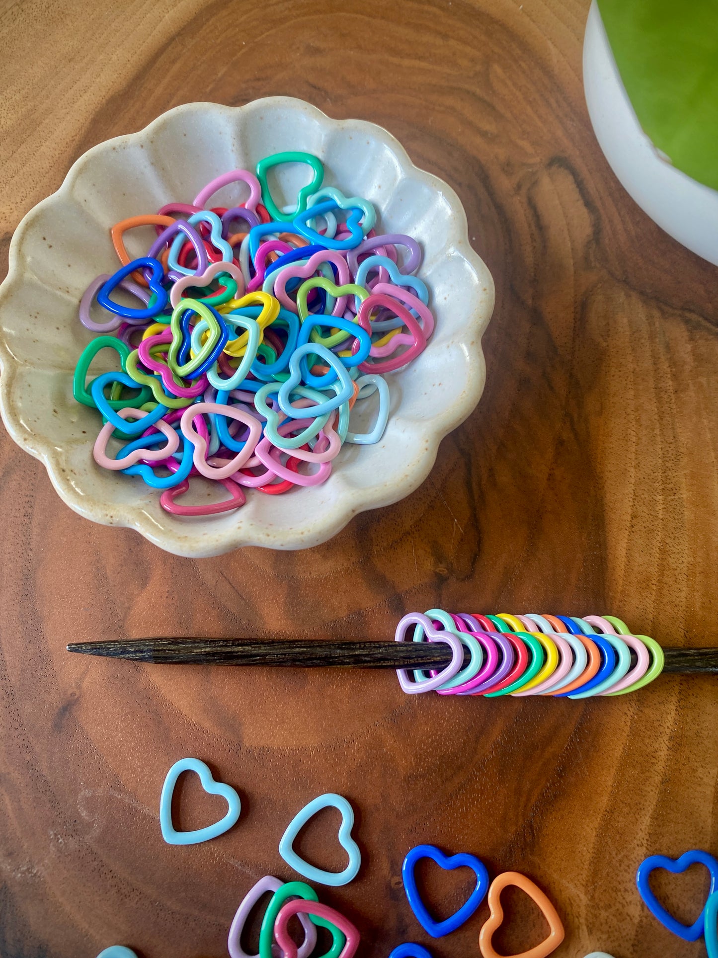 Heart Stitch Markers