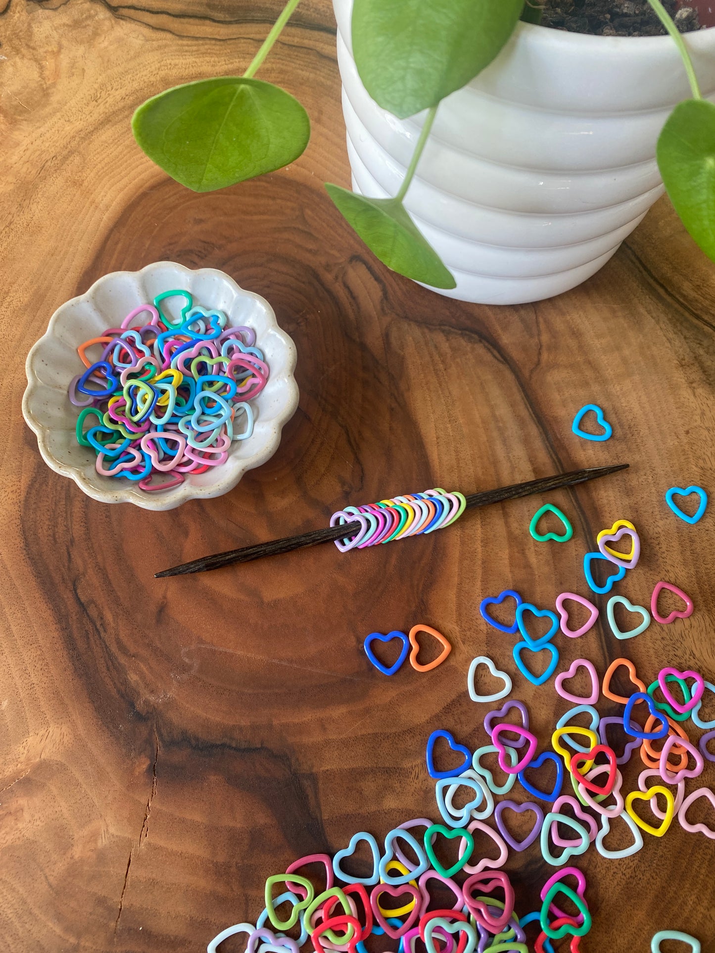 Heart Stitch Markers