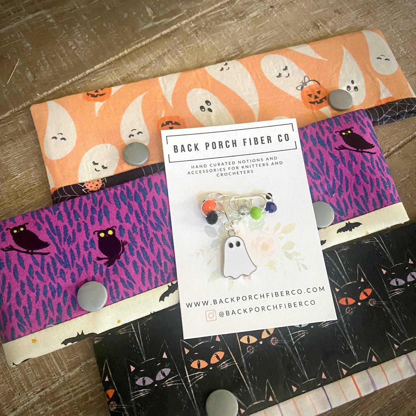 Halloween Stitch Marker Set