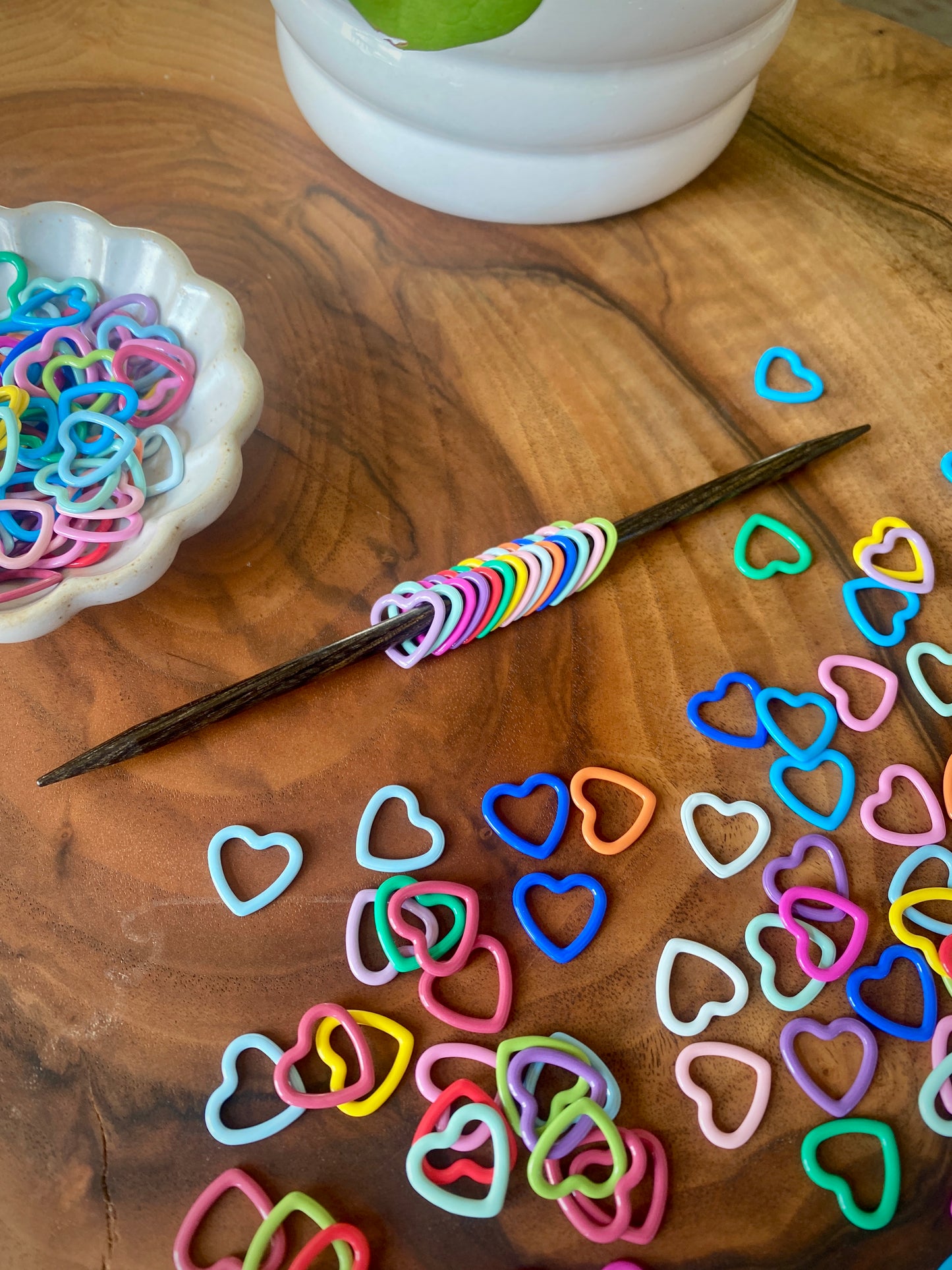 Heart Stitch Markers