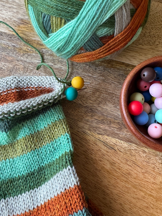 Sock Needle Stoppers for US 0-6