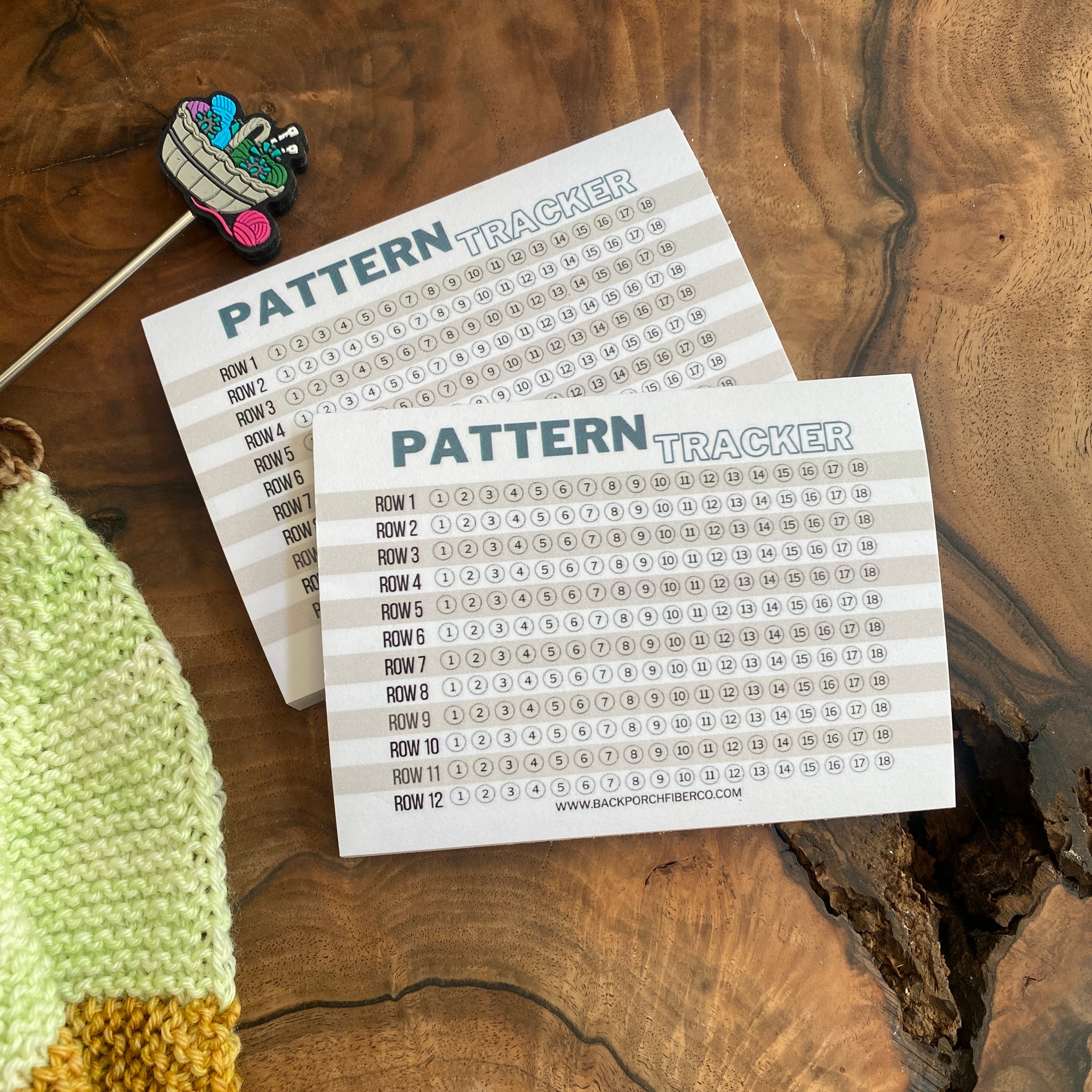 Post It Pattern Pattern Tracker Post It Notes – Back Porch Fiber Co