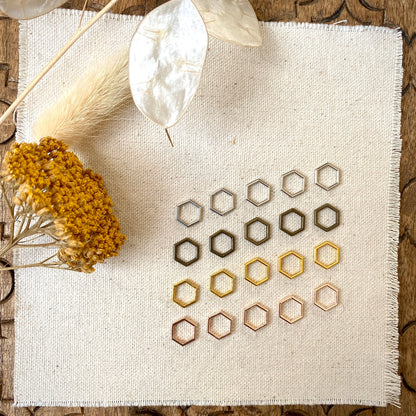 Hexagon Stitch Markers