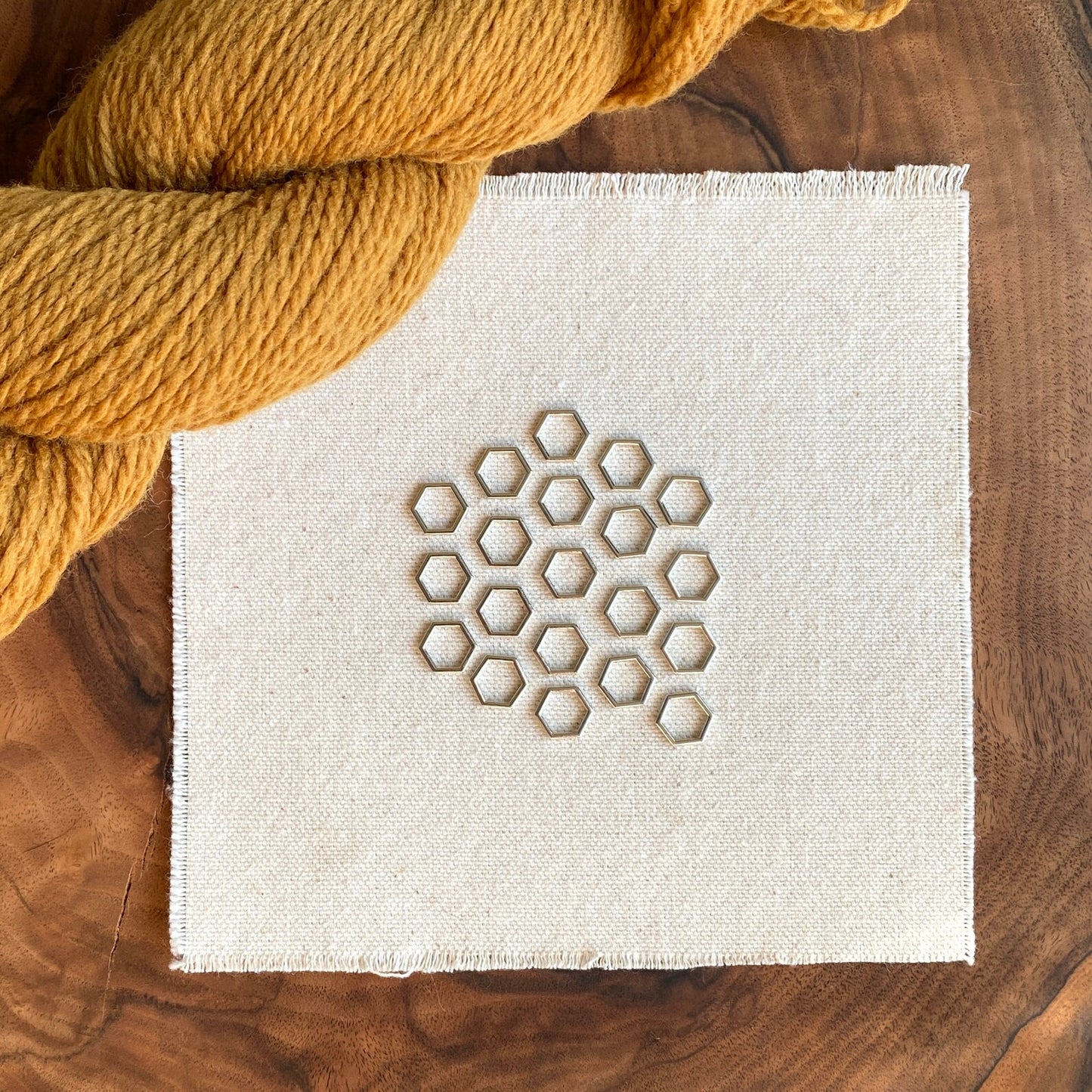 Hexagon Stitch Markers