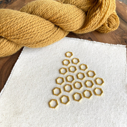 Hexagon Stitch Markers