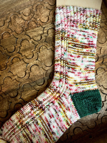 Elevation Socks - a Fingering Weight Sock Pattern **Hard Copy + Digital File**