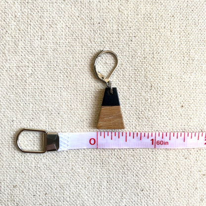 Progress Keepers Resin & Wooden Trapezoid Two-toned Set of 3